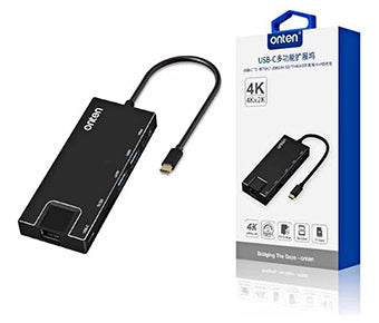 (7 IN 1) ONTEN USB-C OTN-9180 (7 IN 1) ONTEN USB-C OTN-9180